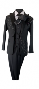 BOYS 5PC. SUIT (BLACK) 2121232